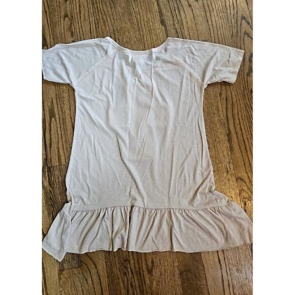 Last Petal Linens Cross Ruffled Top Women's Size Medium - Picture 5 of 5